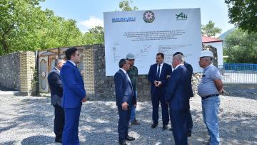 “Azərsu” ASC-nin sədri Qorxmaz Hüseynov “Şəki şəhərinin içməli su təchizatı və kanalizasiya sistemlərinin yenidən qurulması” layihəsinin icra vəziyyəti ilə tanış olub.